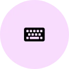 Ícone teclado notebook